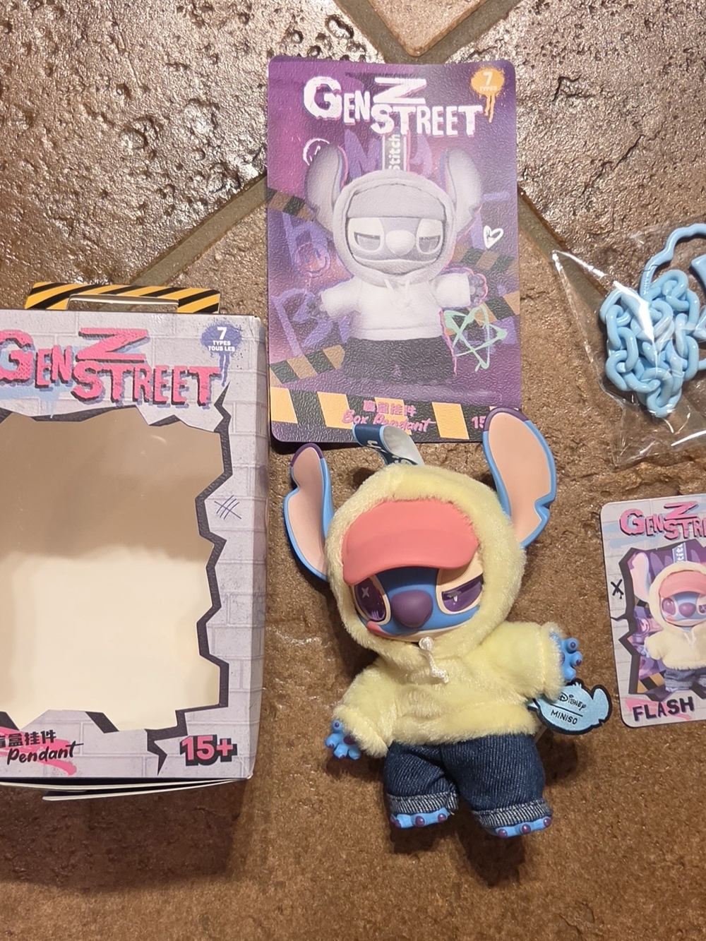 MINISO Disney Stitch GenZ Street Series Blind Box - FLASH